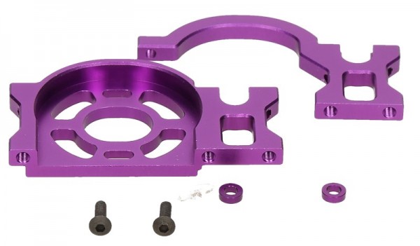 HB61329 BRUSHLESS MOTOR MOUNT SET (CYCLONE/PURPLE)