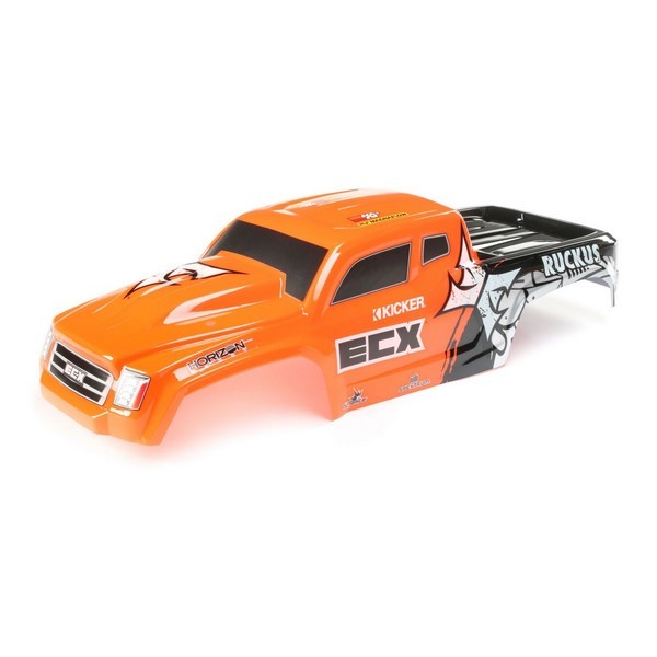 ECX230039 Body, Orange: 1:10 2wd Ruckus