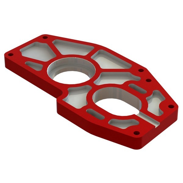 ARA311192 Arrma Alu Motor Mount Plate Center Diff