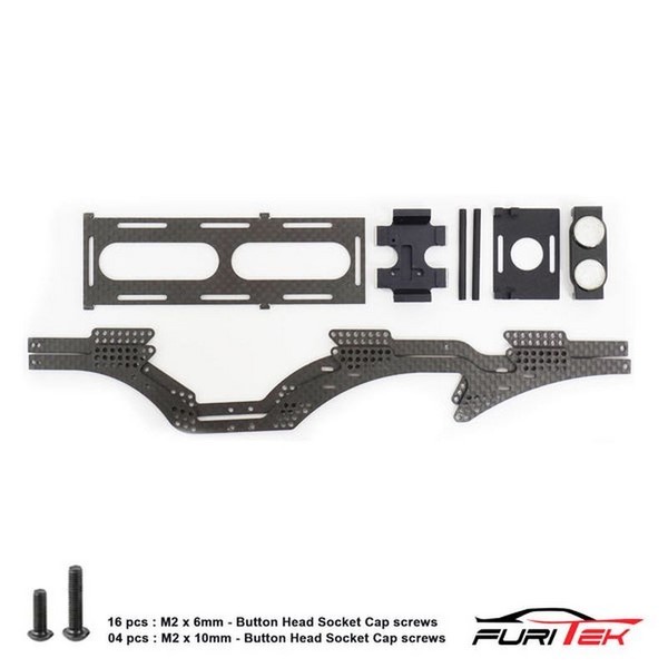 FURITEK CARBON FIBER KIT WITH ALUMINIUM SKID CAYMAN PRO 6X6S