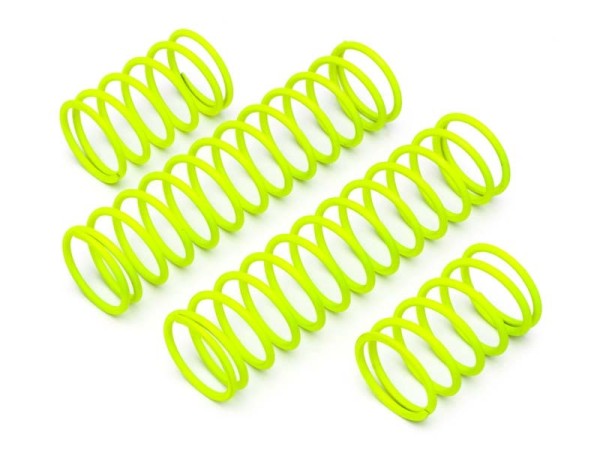 86760 SHOCK SPRING SET 23x155x2.3mm 17.5COILS (YEL