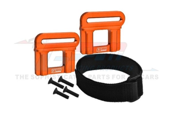 GPM Batteriehalterung Alu orange MAXX-SLASH SLEDGE