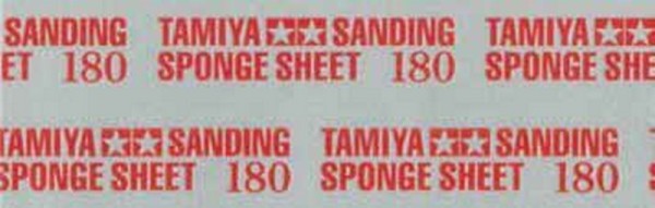 87161 Schleifpapier / Sanding Sponge Nr. 180