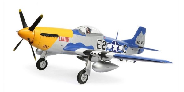 EFL01250 FLIEGER P-51D MUSTANG 1500mm EP BNF