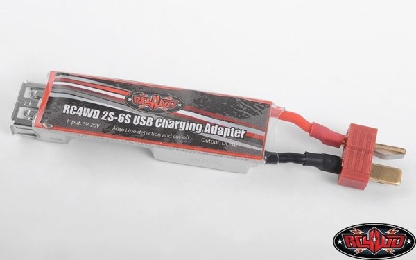 RC4WD 2S-6S USB Lipo Lader 2-6S ohne Balancer via Powerbank