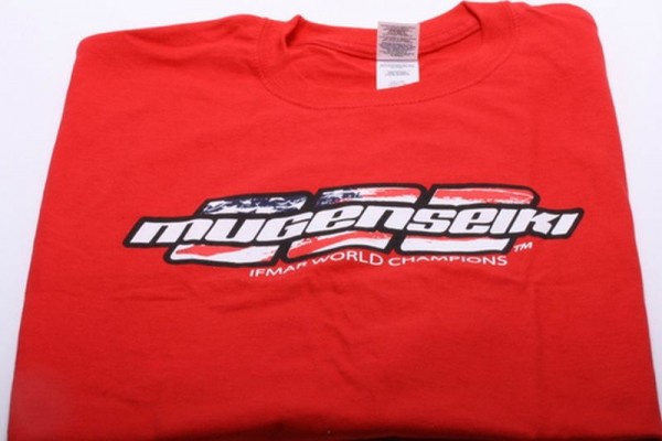 M0033 MUGEN SEIKI 3 Dot WC T-Shirt (L) red