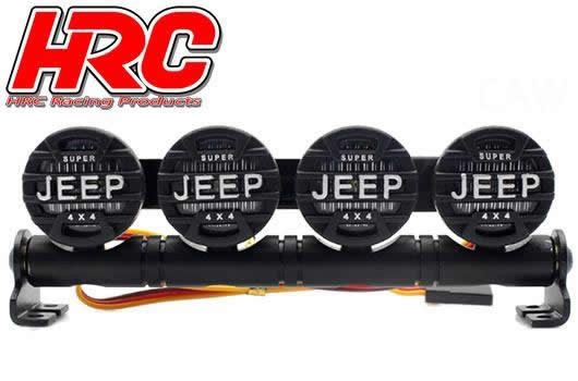 HRC8723J4 LED Dachleuchten Stange Jeep Cover 4x We