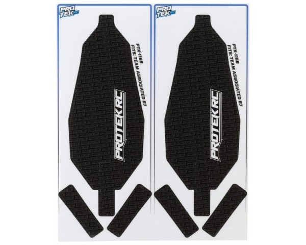ProTek RC Chassis Protector schwarz Asso B7 (2)