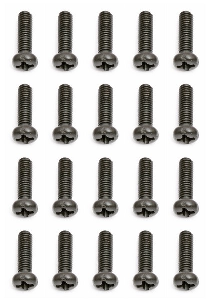 25181 Asso Screws 3x10 mm BHPS