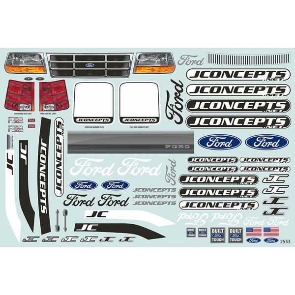 Jconcepts 1993 Ford F-150 - Rustler VXL body w/ re