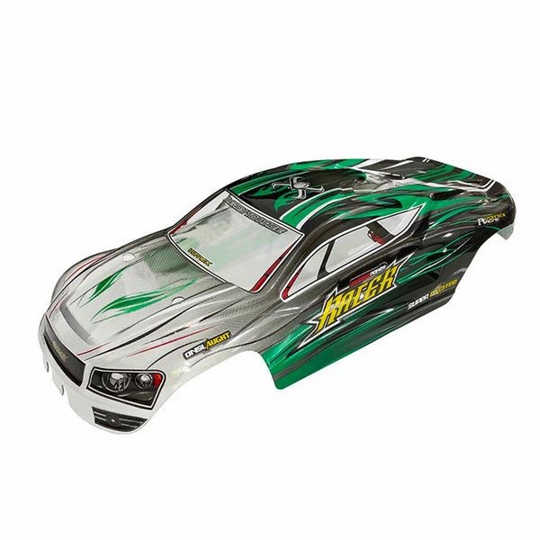 38-SJ02 Planet-RC PVC body (Green) 1/16 Truggy Racer