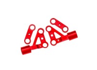 10533-RED Traxxas Querlenker Aluminium Vorn Oben Links/Rechts Rot 4-Tec Drift