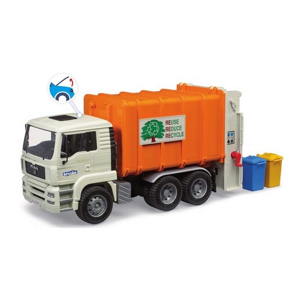 SIVA TOYS BR-MAN TGA Mll LKW Hecklader 02772