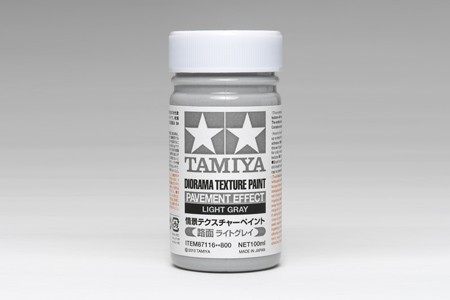 87116 Tamiya Texture Paint-Pavement, L gray