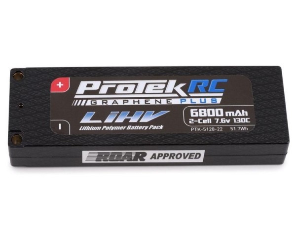 ProTek RC 2S 7.6V/6800mAh 130C Low IR Si-Graphene