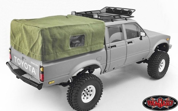 RC4WD Bed Soft Top w/Cage RC4WD Mojave II Grün