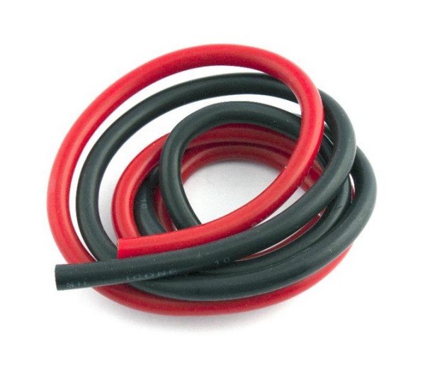 40305 Silicone Wire 10AWG black/red