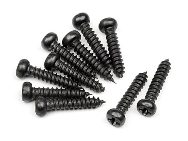 101249 Bullet - TP. Button Head Screw M2.6*12mm (1