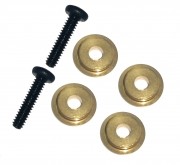 M4WD-03/GO M6.4 X 1.7 Ball Bearing Spacer Gold