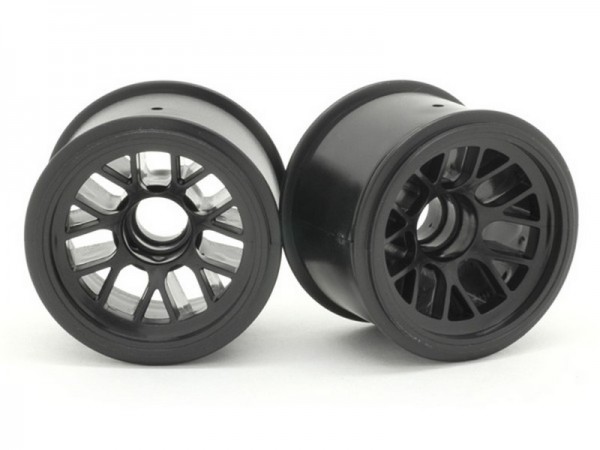 25009 Ride F104 Rubber Tire Front Wheel - Black