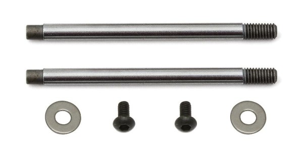 91618 Asso FT 3x23 Shock Shaft V2 chrome