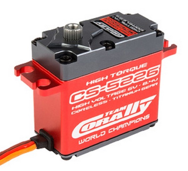 Team Corally CS-5226 HV High Speed Servo 0.07sec. / 25.6kg - Top beliebt bei 1/8 Basher