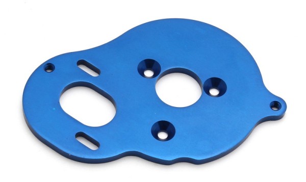 91428 Asso B5 - Motor Plate (Blue)