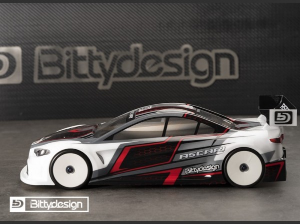Bittydesign Ascari 190mm TC Lightweight Body Karosserie
