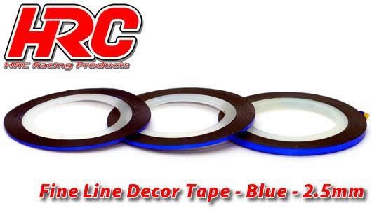 HRC5061BL25 Fine Line Decor Tape - 2.5mm - Blau Linierband