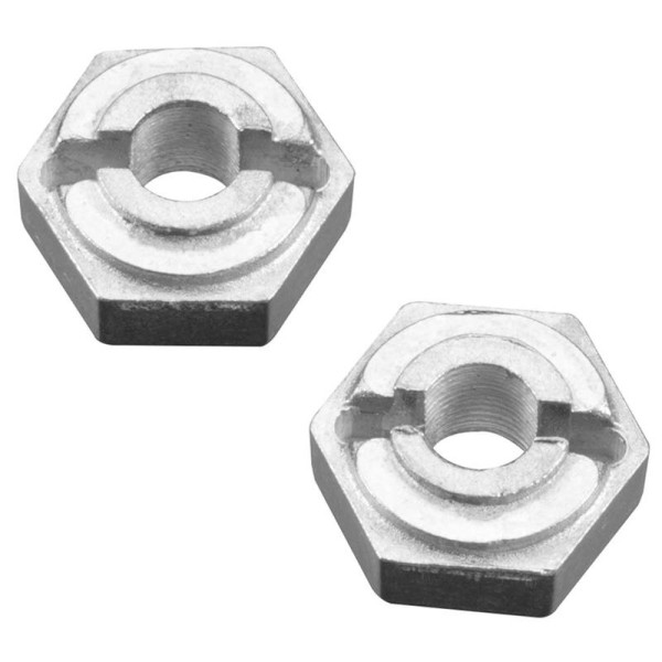 AR330132 WHEEL HEXES 12mm CAST ALLOY 2pcs