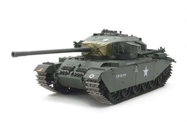 56604 Tamiya 1/25 RC Centurion MkIII Panzer Baukasten Kit (Fernsteuerung Elektronik usw. alles mit d