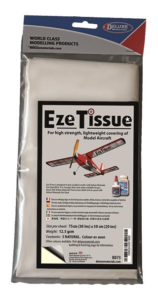 DELUXE Eze Tissue 5 sheets NATURAL