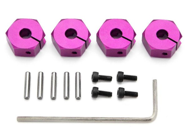 72036 ALUMINUM HEX HUB CLAMP TYPE (6MM/4 PCS)