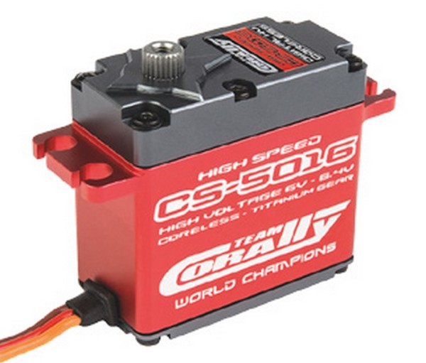 Team Corally CS-5016 HV High Speed Servo 0.05sec. / 16.5kg Titan Getriebe - max. 8.4V - Wassserdich