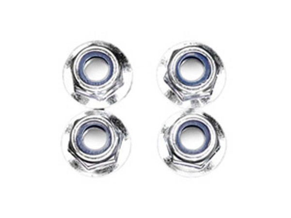 HBC8168 FLANGED LOCK NUT 5MM (4PCS) (LIGHTNING STA