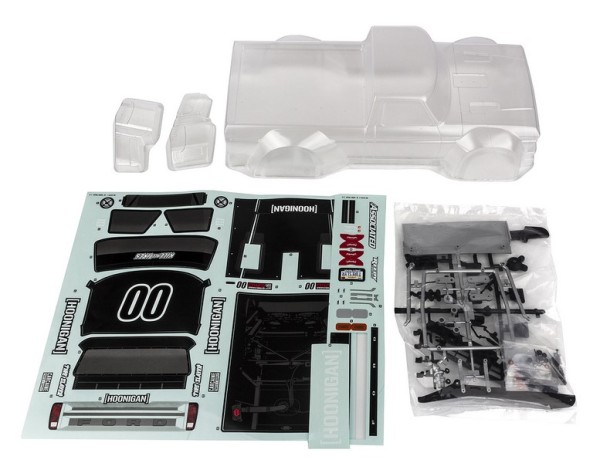 31891 Asso Hoonitruck Body Set, clear