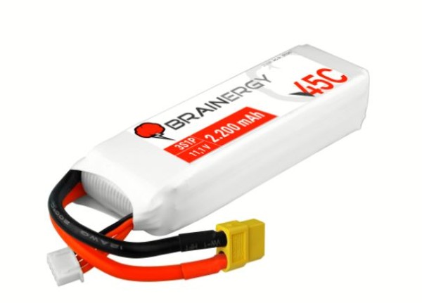 801214 BRAINERGY LiPo Akku 11.1V 2200mAh 30C 3S XT60