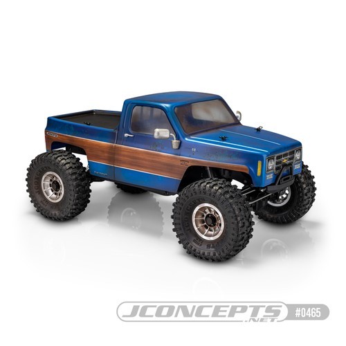 JConcepts 1978 Chevy K10 Tuck Karosserie 12.3” Radstand