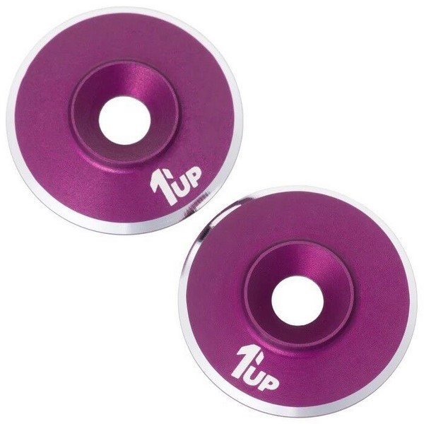 1up Racing LowPro UltraLite Wing Washers - Purple