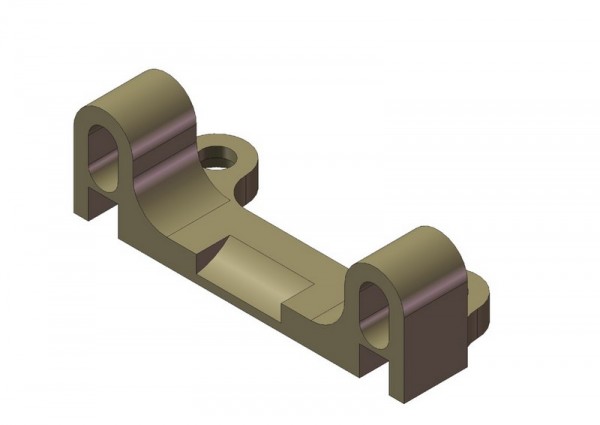 HK413 Hintere untere Schwingen Halterung Aluminium