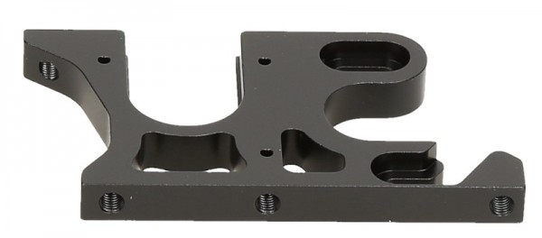 HB61453 MOTOR MOUNT (ALUMINUM/BLACK)