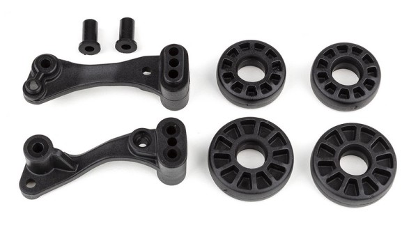 71070 Asso DR10 Wheelie Bar Wheels and Mount