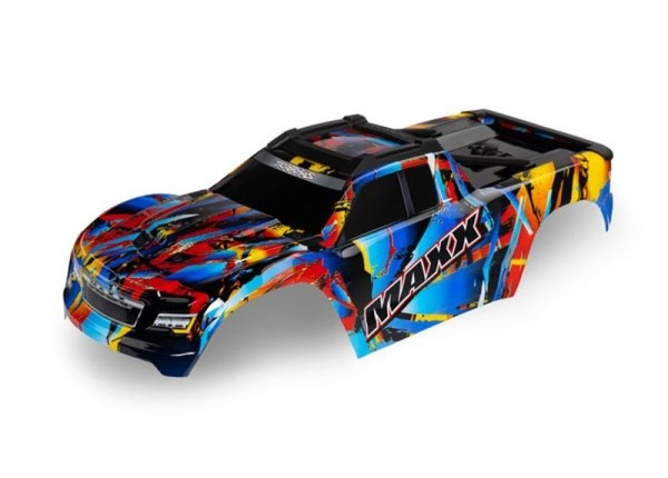 8931 Traxxas Karo Wide-Maxx Rock n' Roll lackiert