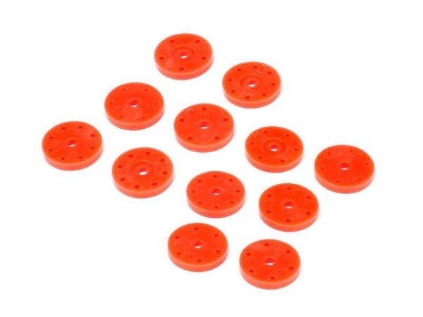 114744 KOLBENPLATTEN SET V2 (16mm/ORANGE/6 PAAR)