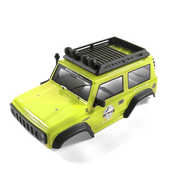 FTX MINI OUTBACK 2.0 PASO 1/24 BODY - YELLOW