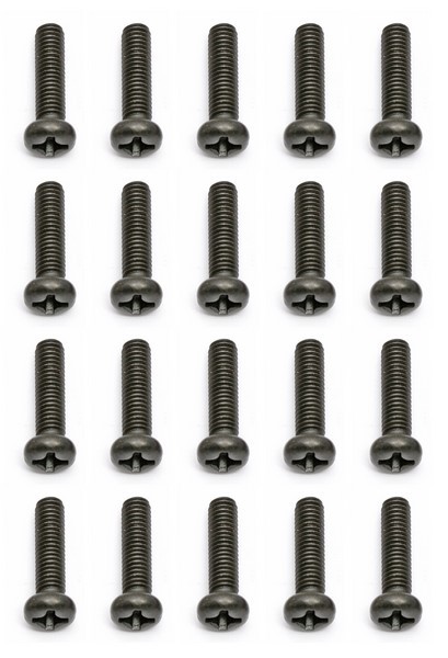 25182 Asso Screws 3x12 mm BHPS