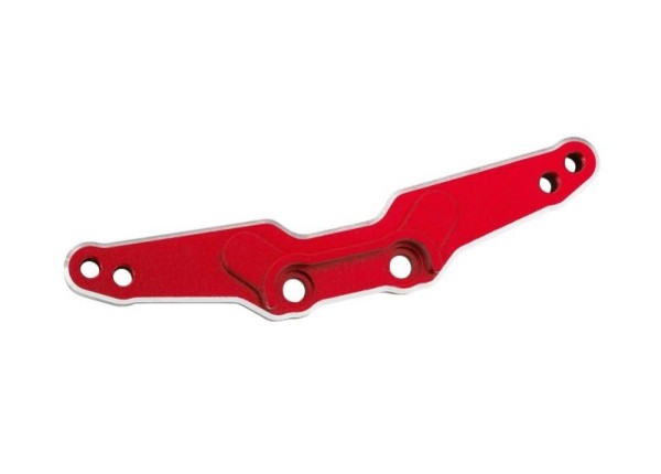 10539-RED Traxxas Dämpferbrücke Alu Hinten Rot