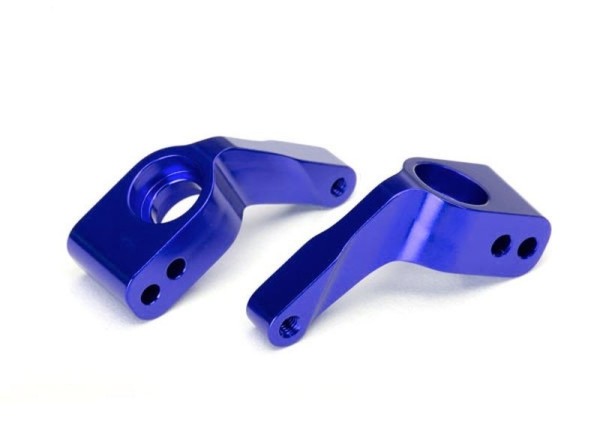 3652A Traxxas Aluminum Rear Stub Axle Housing Blue