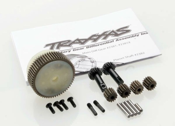 2388X Traxxas Tuning Planetendifferential komplett (Stahl)