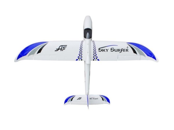 SIVA TOYS Sky Surfer 1400mm blau EPO PNP V2 Flugzeug Trainer